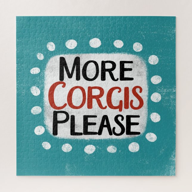Mehr Corgis Bitte Jigsaw Puzzle (Vertikal)