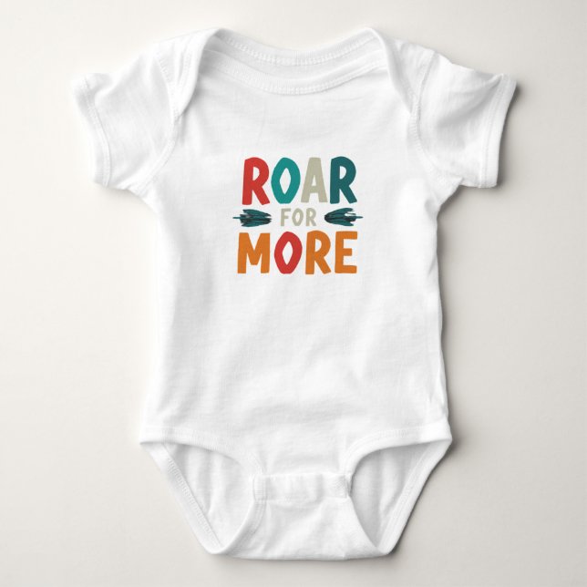 Mehr erreichen baby strampler (Vorderseite)
