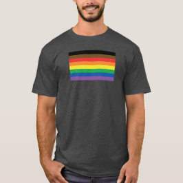 Mehr färben mehr Stolz-Regenbogen kundengerechtes T-Shirt