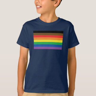 Mehr färben mehr Stolz-Regenbogen kundengerechtes T-Shirt