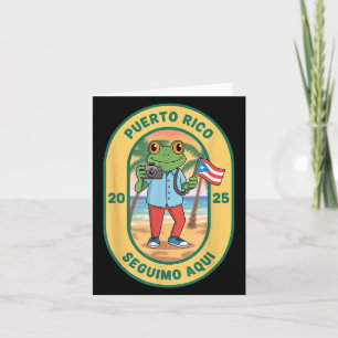 Mehr Fotos Puerto Rico Rican Flag Lustig Sapo Conc Karte