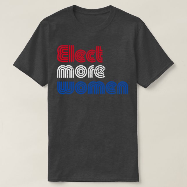 Mehr Frauen 2020 wählen T-Shirt (Design vorne)