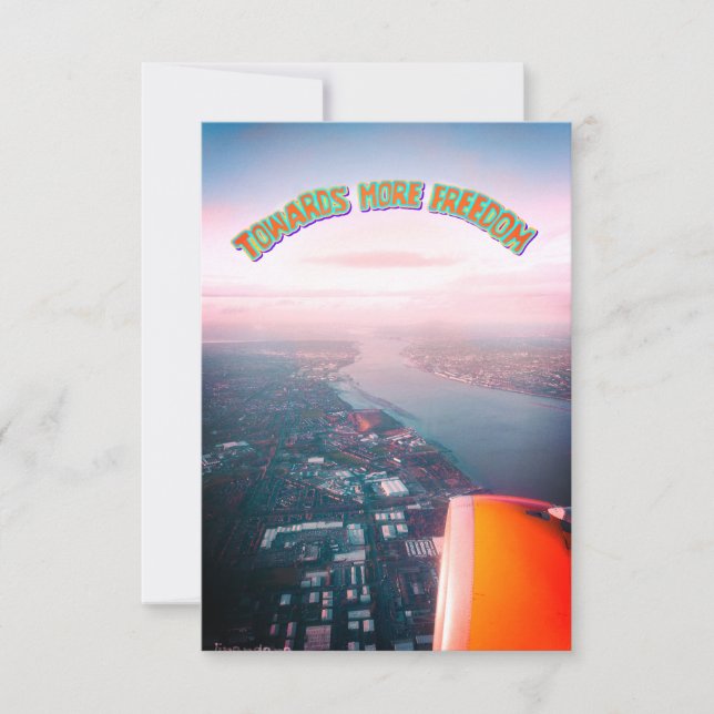 Mehr Freiheit Karte (Vorderseite)