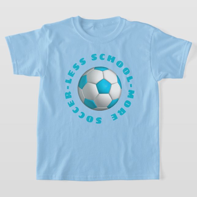 Mehr Fußball-Türkis T-Shirt (Ablage )