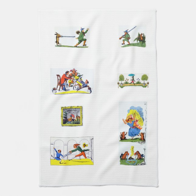 Mehr Geschichten von Struwwelpeter Geschirrtuch (Vertikal)