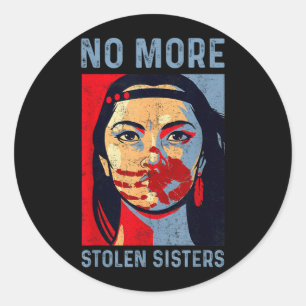 Mehr gestohlene Schwestern Mmiw Gerechtigkeit Indi Runder Aufkleber