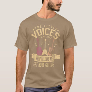 Mehr Gitarrist Musiker Musical Instru T-Shirt