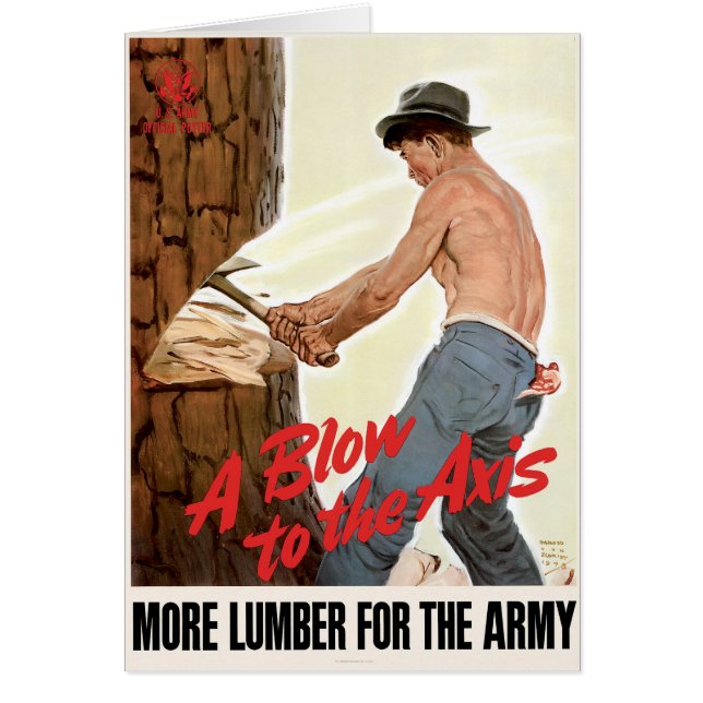 Mehr Holz für die Armee (Vorne)