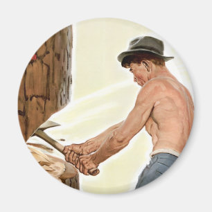 Mehr Holz für die Armee Magnet