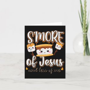 Mehr Jesus, weniger von mir, Christlicher Camper C Karte