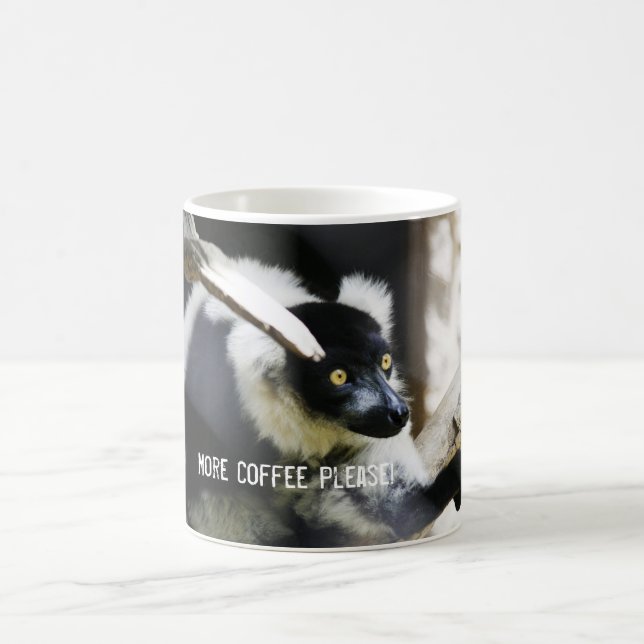 Mehr Kaffee bitte! Kaffeetasse (Mittel)