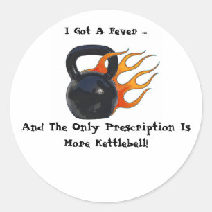 Mehr Kettlebell Aufkleber