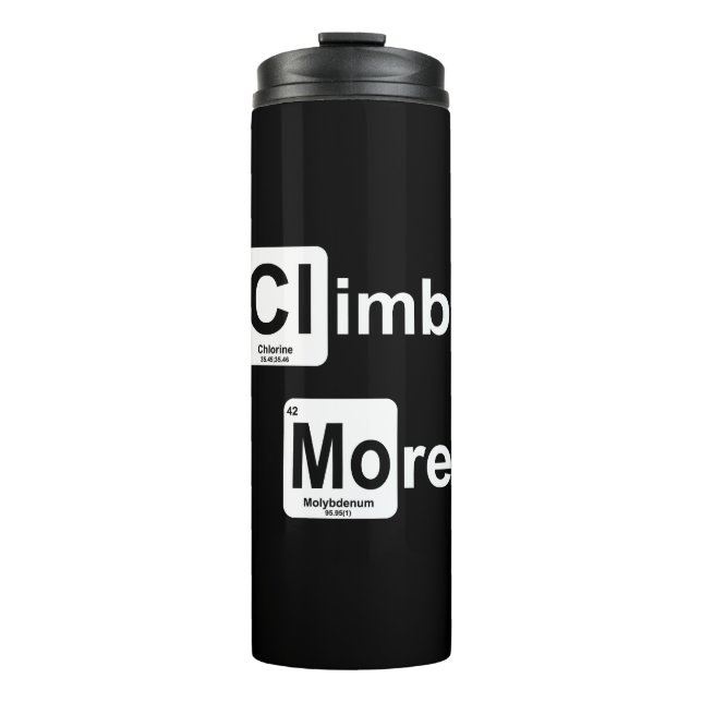 mehr klettern thermosbecher (Vorderseite)