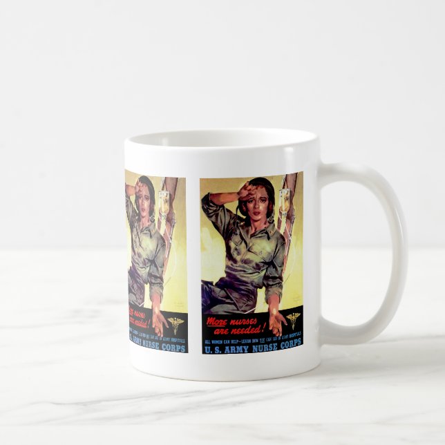 Mehr Krankenschwestern erforderlich Kaffeetasse (Rechts)