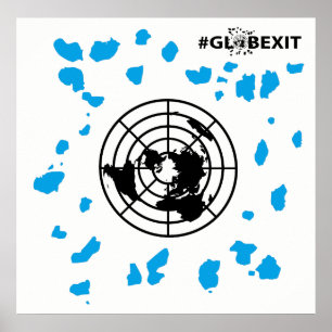 MEHR LAND #GLOBEXIT Plakat