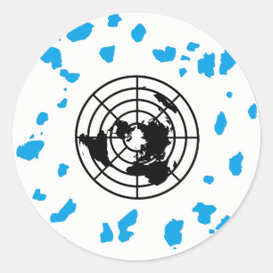 Mehr Land #GLOBEXIT Round Stickers