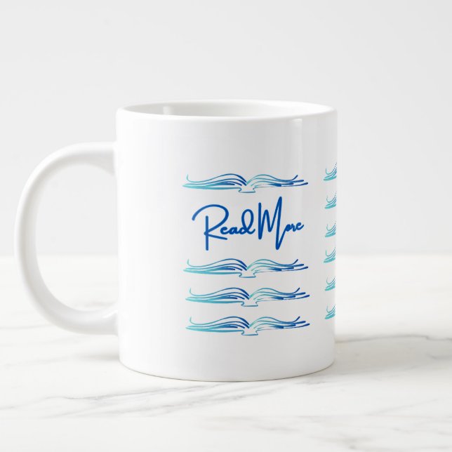 Mehr lesen Jumbo-Tasse (Links)