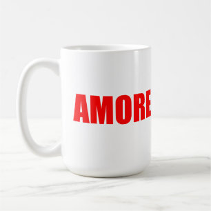 Mehr Liebe auf Italienisch Kaffeetasse