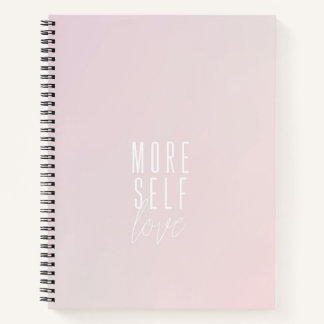 Mehr Liebe Großes SpiralNotebook Notizbuch
