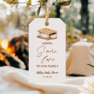 Mehr Liebe Mehr Babydusche hinzufügen Geschenkanhänger