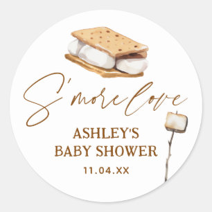 Mehr Liebe Mehr Babydusche Runder Aufkleber