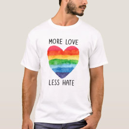 Mehr Liebe weniger Hass-T - Shirt