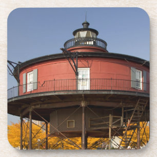 MEHR, MARYLAND. USA. Sieben-Fuß-Knoll Untersetzer