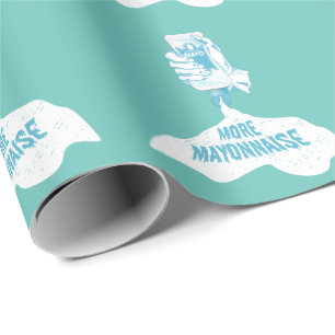 Mehr Mayonnaise Geschenkpapier