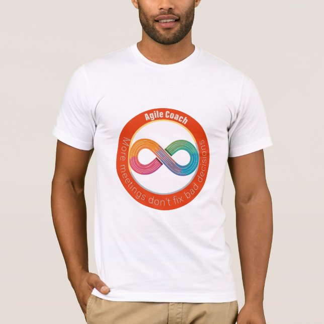 Mehr Meetings? Oh no! T-Shirt (Vorderseite)