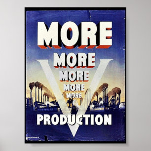 Mehr mehr Produktion Poster