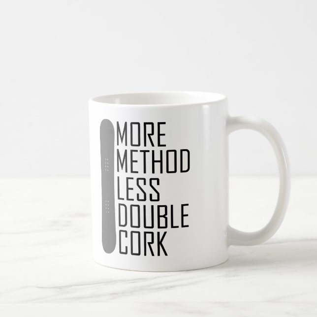 Mehr Methode weniger Doppelkorken Kaffeetasse (Rechts)
