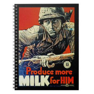 Mehr Milch für ihn produzieren Notizblock