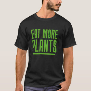 Mehr pflanzliche Lebensmittel Gemüse-Herbivore Bio T-Shirt