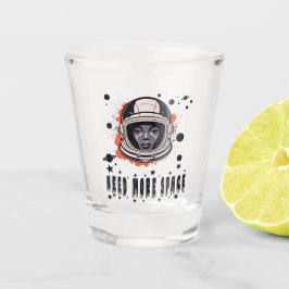 Mehr Platzbedarf – Astronauten-Schnapsglas Schnapsglas