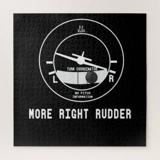 Mehr rechts Rudder CFI Flight Instructor Pilot Ges