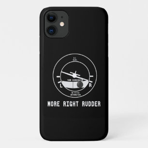 Mehr rechts Rudder CFI Flight Instructor Pilot Ges Case-Mate iPhone Hülle