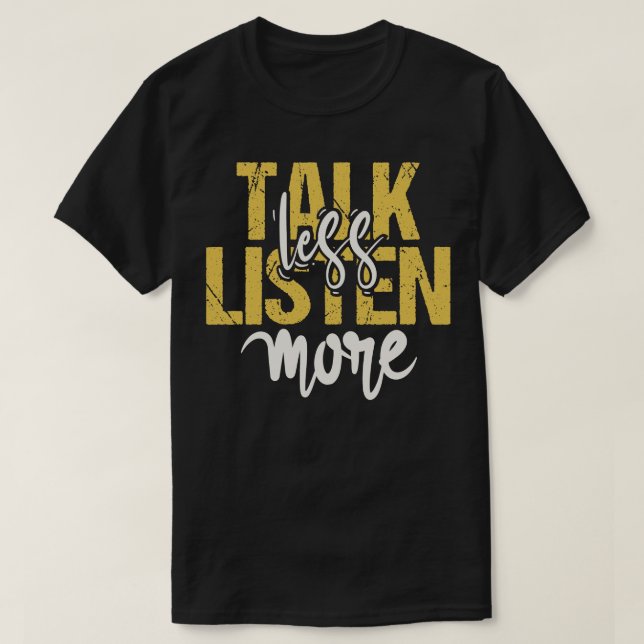 Mehr reden T-Shirt (Design vorne)