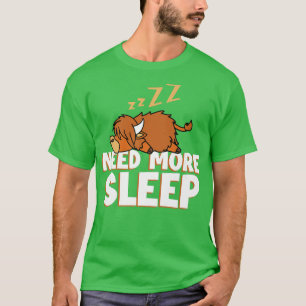 Mehr schlafender Bauer Rinderzucht Dai T-Shirt