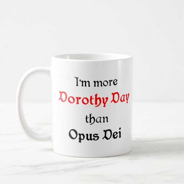 Mehr schlaflose Tage Kaffeetasse (Links)