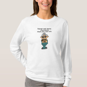 Mehr Schokolade-Spaß T-Shirt