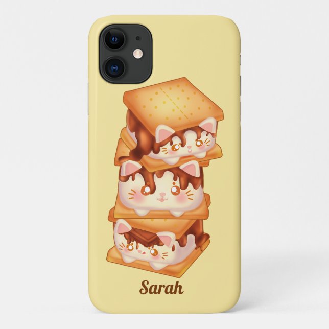 Mehr Schokoladenkatzen Case-Mate iPhone Hülle (Rückseite)