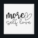 "Mehr Selbst-Liebe" Boho Inspiration Motivierend Magnet<br><div class="desc">Fügen Sie Ihrem Alltag mit diesem "Mehr Selbst-Liebe"-motivierend Magneten eine sanfte Erinnerung hinzu. Es ist in modernem minimalistischem Stil mit sanften, beruhigenden Tönen und eleganter Typografie konzipiert und eignet sich perfekt zur Förderung von Selbstversorgung, Selbstwertschätzung und positiver Energie. Egal, ob auf Ihrem Kühlschrank, Ihrem Büro oder Ihrem Schließfach, dieser kleine,...</div>