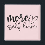 "Mehr Selbst-Liebe" Boho Inspiration Motivierend Magnet<br><div class="desc">Fügen Sie Ihrem Alltag mit diesem "Mehr Selbst-Liebe"-motivierend Magneten eine sanfte Erinnerung hinzu. Es ist in modernem minimalistischem Stil mit sanften, beruhigenden Tönen und eleganter Typografie konzipiert und eignet sich perfekt zur Förderung von Selbstversorgung, Selbstwertschätzung und positiver Energie. Egal, ob auf Ihrem Kühlschrank, Ihrem Büro oder Ihrem Schließfach, dieser kleine,...</div>