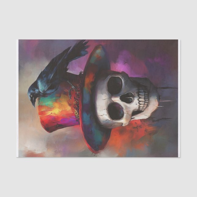 Mehr Skull Lyfe3 Seidenpapier (Vorderseite)