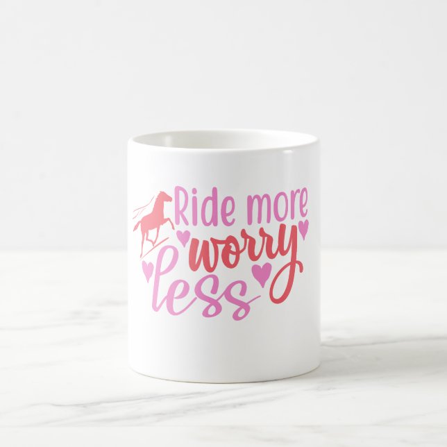 Mehr Sorgen weniger Kaffeetasse (Mittel)
