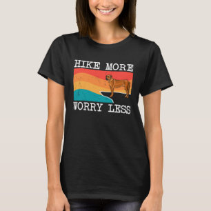 Mehr Sorgen weniger Rhodesian Ridgeback Grafik H T-Shirt