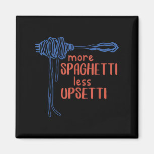 Mehr Spaghetti Weniger Etti Lustiger Foodie Spaghe Magnet