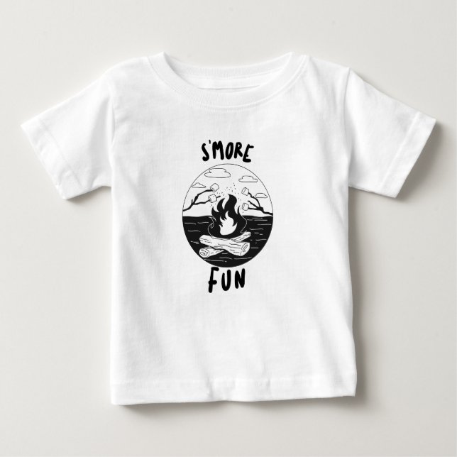 Mehr Spaß Baby T-shirt (Vorderseite)