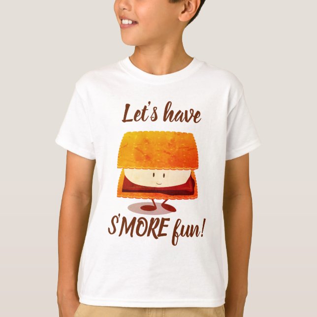 Mehr Spaß beim Cartoon-Charakter-T - Shirt (Vorderseite)