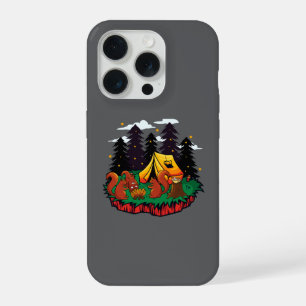 Mehr Spaß mit diesem Camping-Eichhörnchen iPhone 15 Pro Hülle